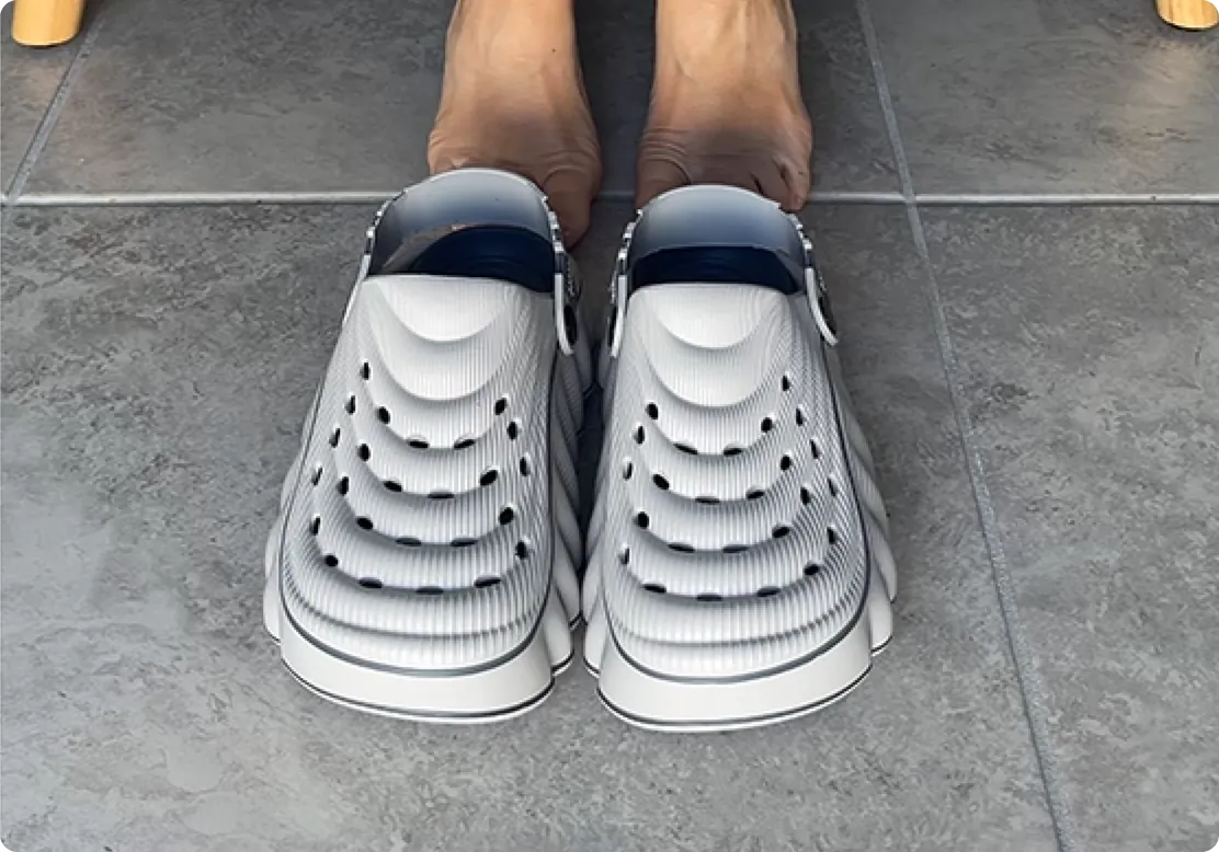 Standing all day in supportive clogs